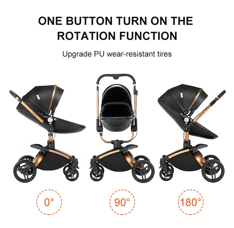 3 in 1 Strollers Baby Trolley