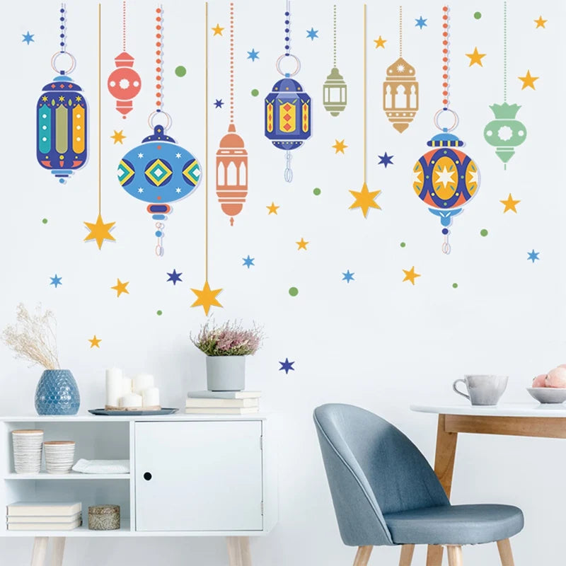 Window Stickers Ramadan Decoration