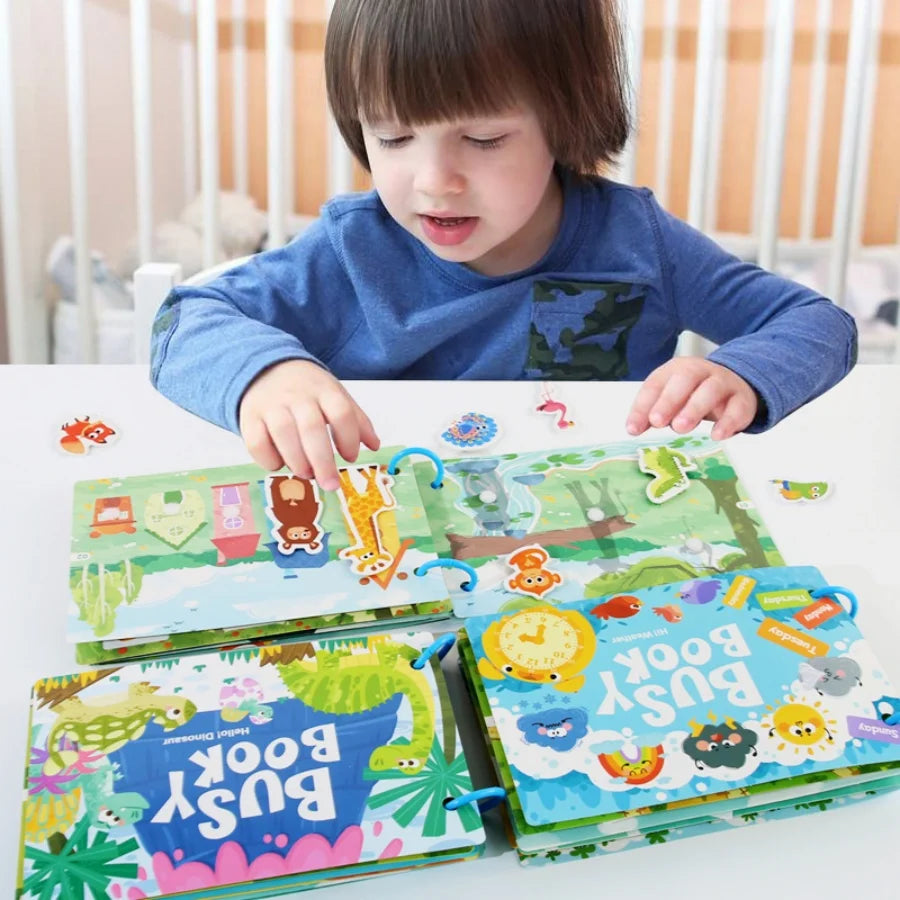 Puzzle Book Word Recognition Children's Early Education