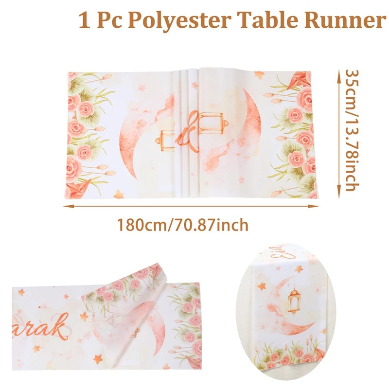 Ramadan Decoration 2025 Table Runner