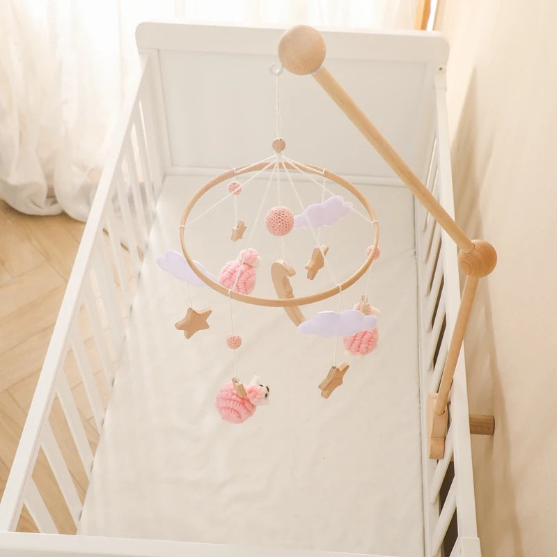 Baby Crib Mobile Bed Bell Rattle