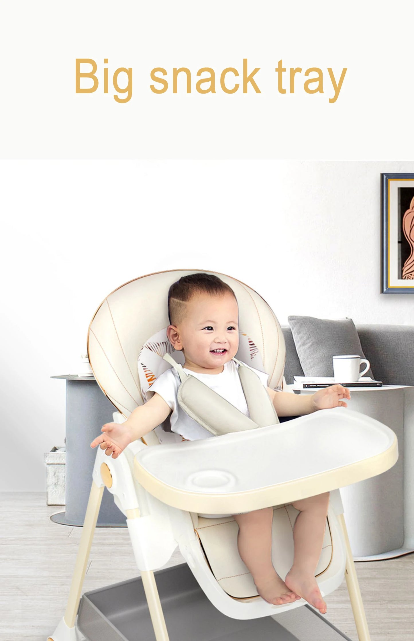 Baby Feeding Table Chair with Wheels