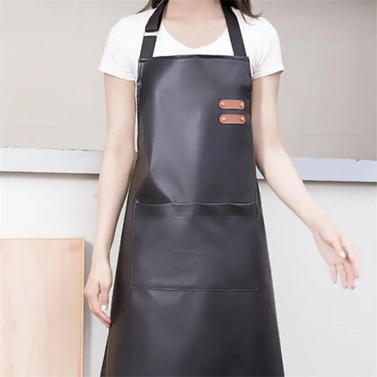 Waterproof And Oil Resistant Apron For Kitchen