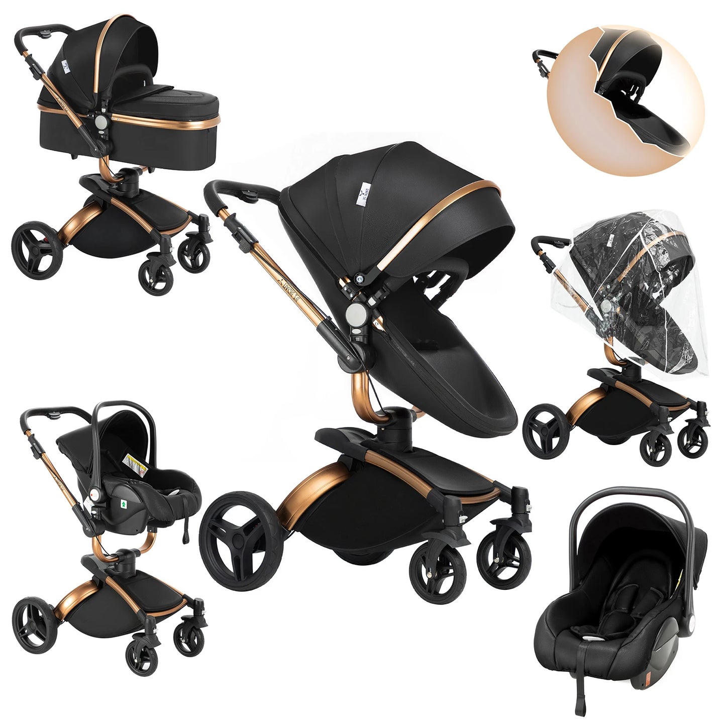 Newborn Stroller Baby Carriage High Quality