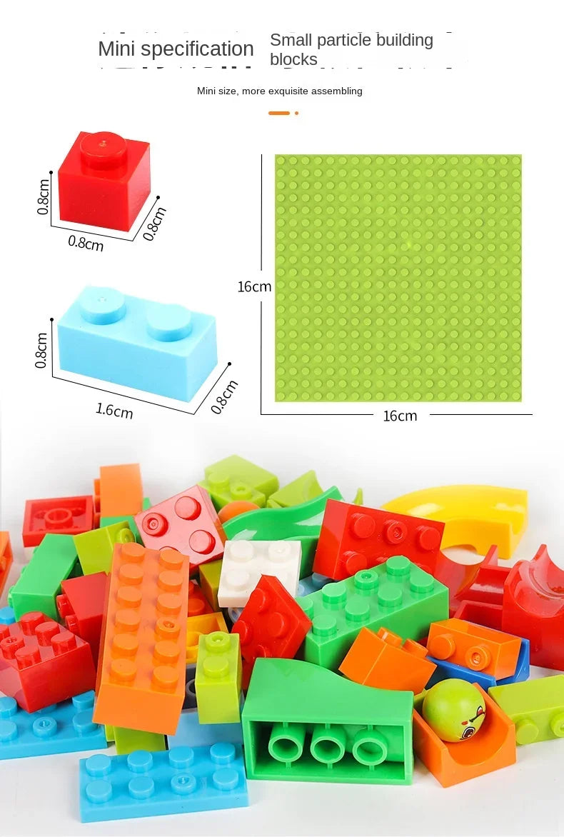 Maze Ball Track Building Blocks Baby Brain