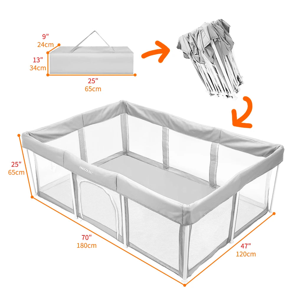 New Folding Baby Playpen Portable