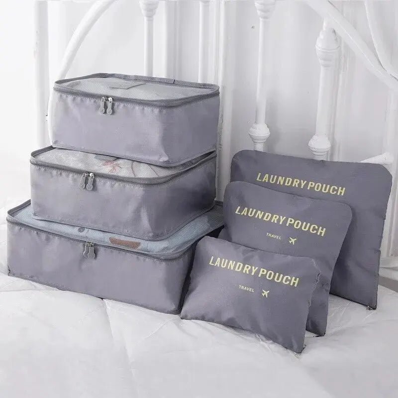 6pcs Travel Storage Bag Large Capacity