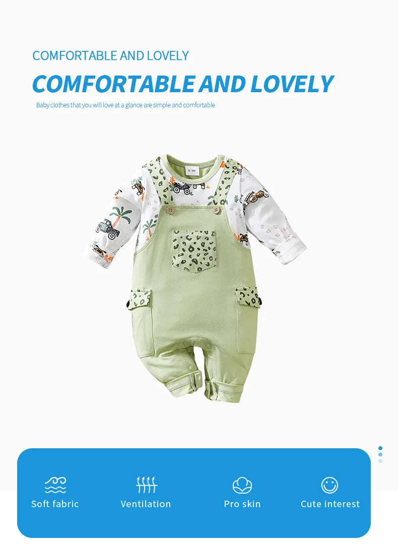 Babies Outdoor Clothes Comfortable And Breathable Jumpsuit