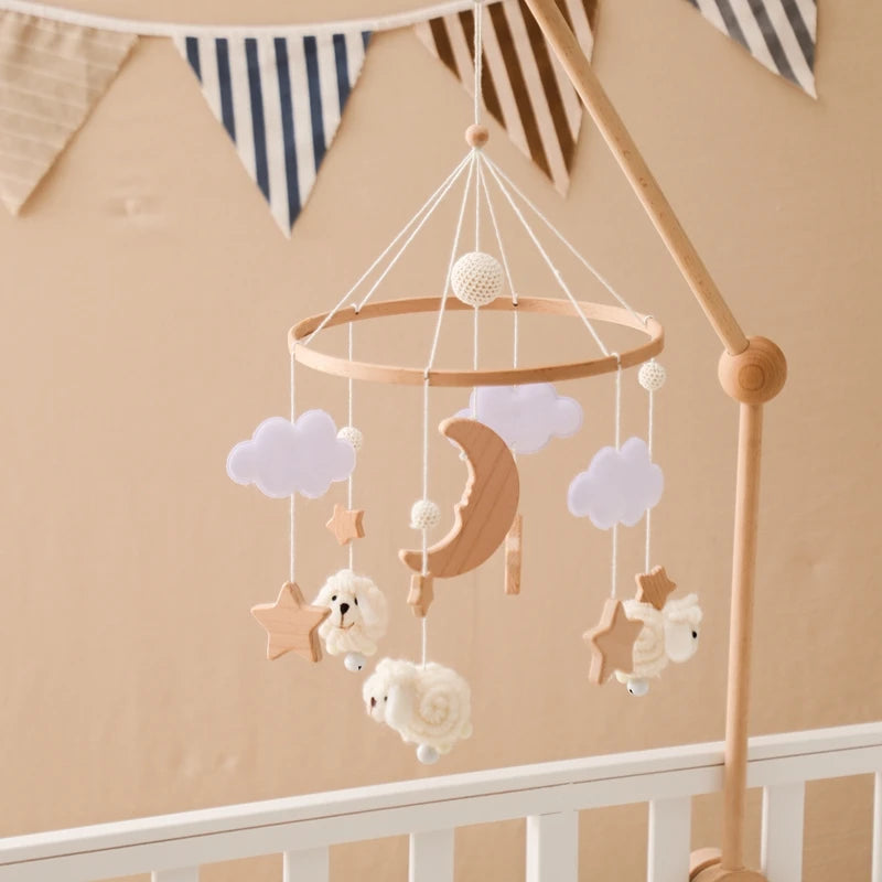 Baby Crib Mobile Bed Bell Rattle