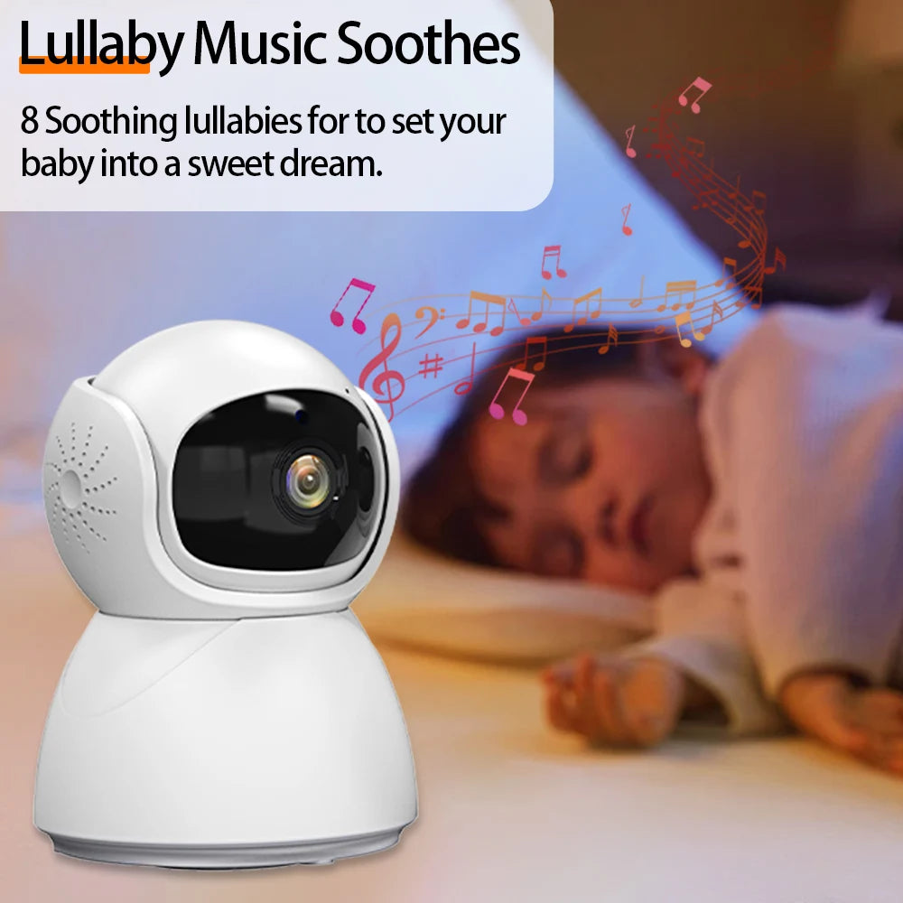 5"IPS Video Baby Monitor With Pan Tilt