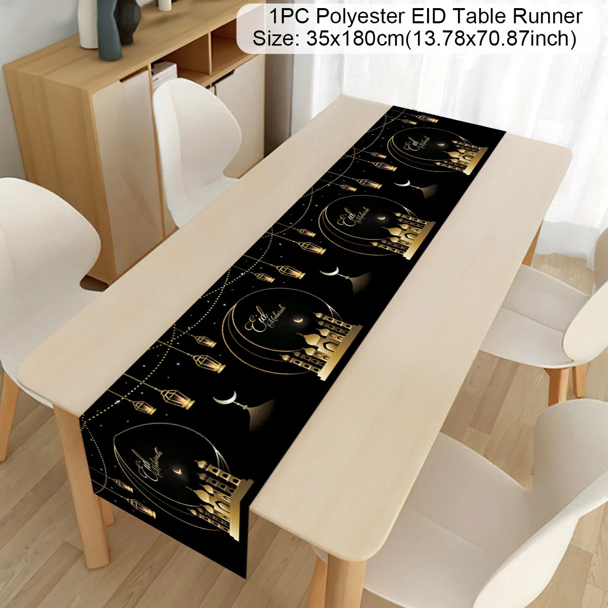 Ramadan Decoration 2025 Table Runner