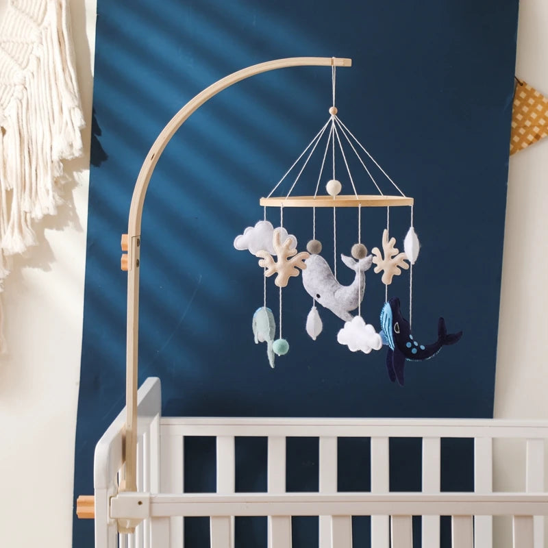 Baby Crib Mobile Bed Bell Rattle