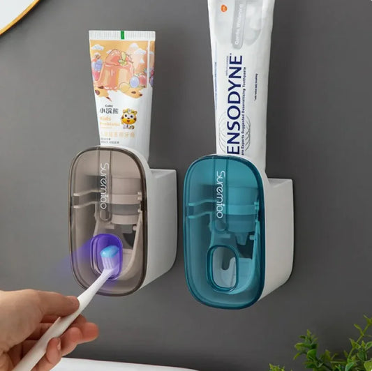 Wall-mounted Toothpaste Squeezer