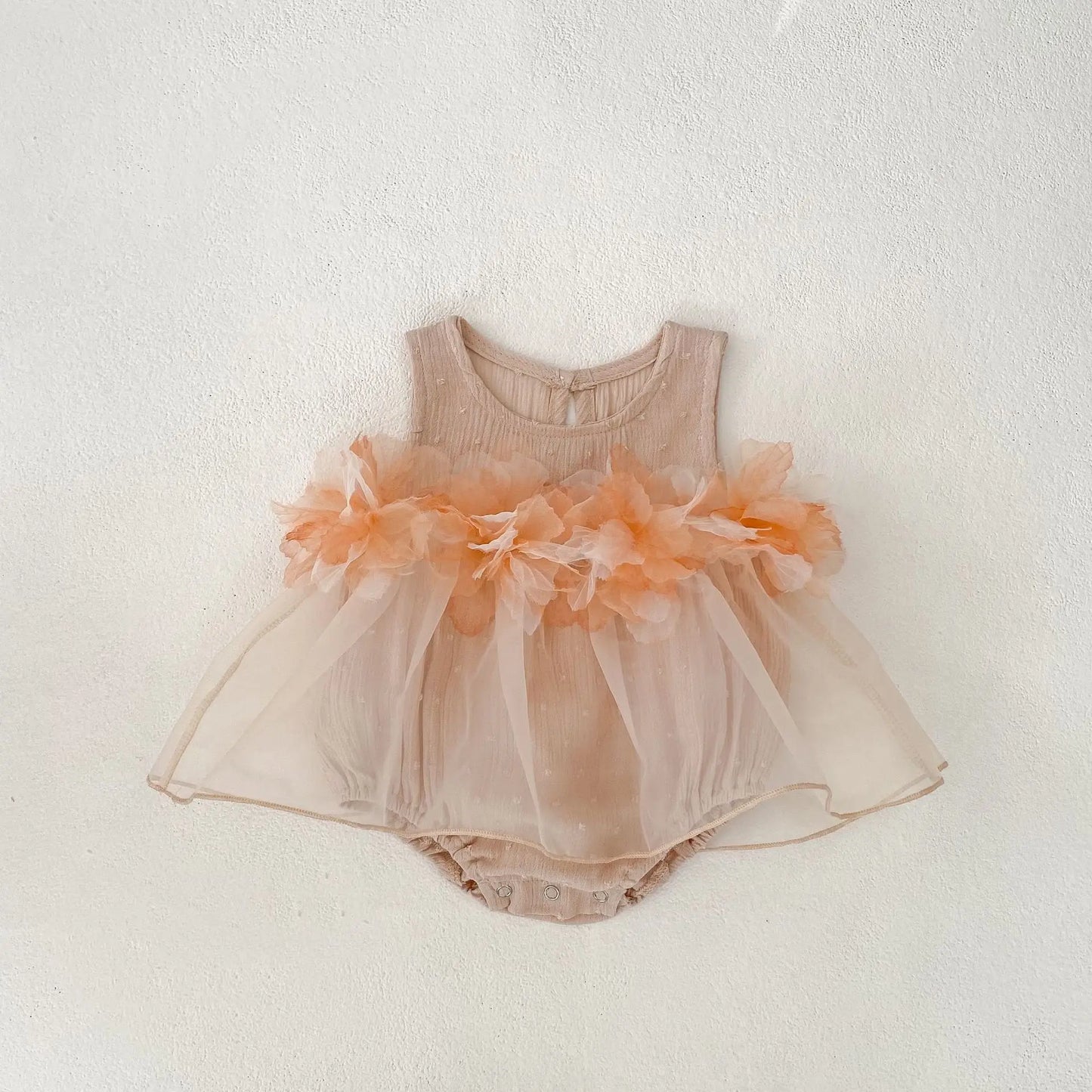 HoneyCherry Summer Clothing for Baby Girls Aged 0-2 Years Old.