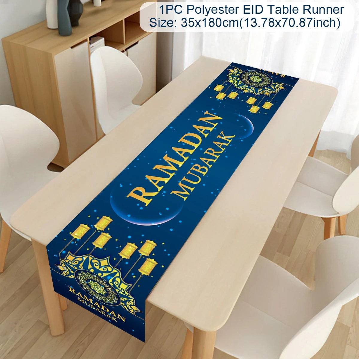 Ramadan Decoration 2025 Table Runner