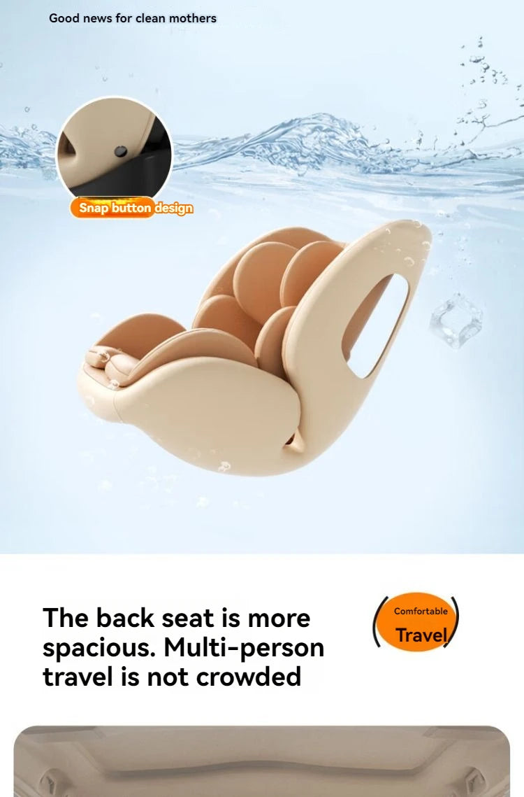 Child safety seat 0-12 years old, 360° rotation