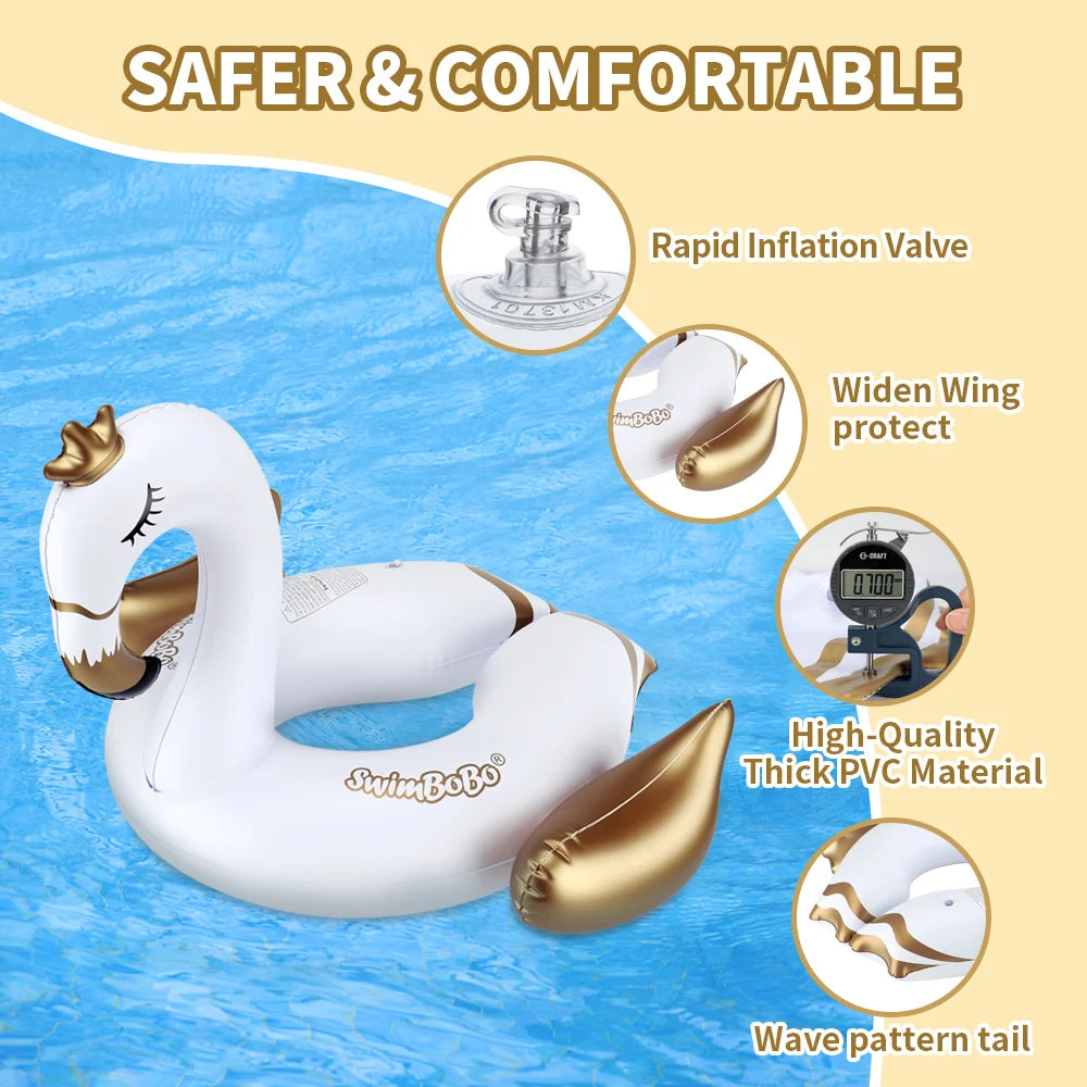 Baby Swimming Float With Canopy Inflatable