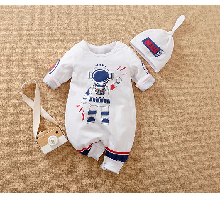 Comfortable Long Sleeve Baby Bodysuit