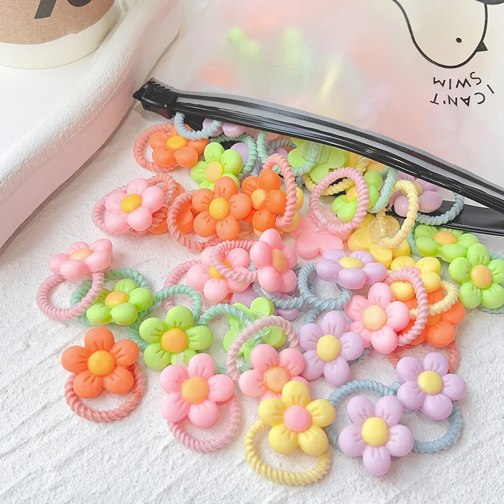 10Pcs Cartoon Hairbands Set for Girl