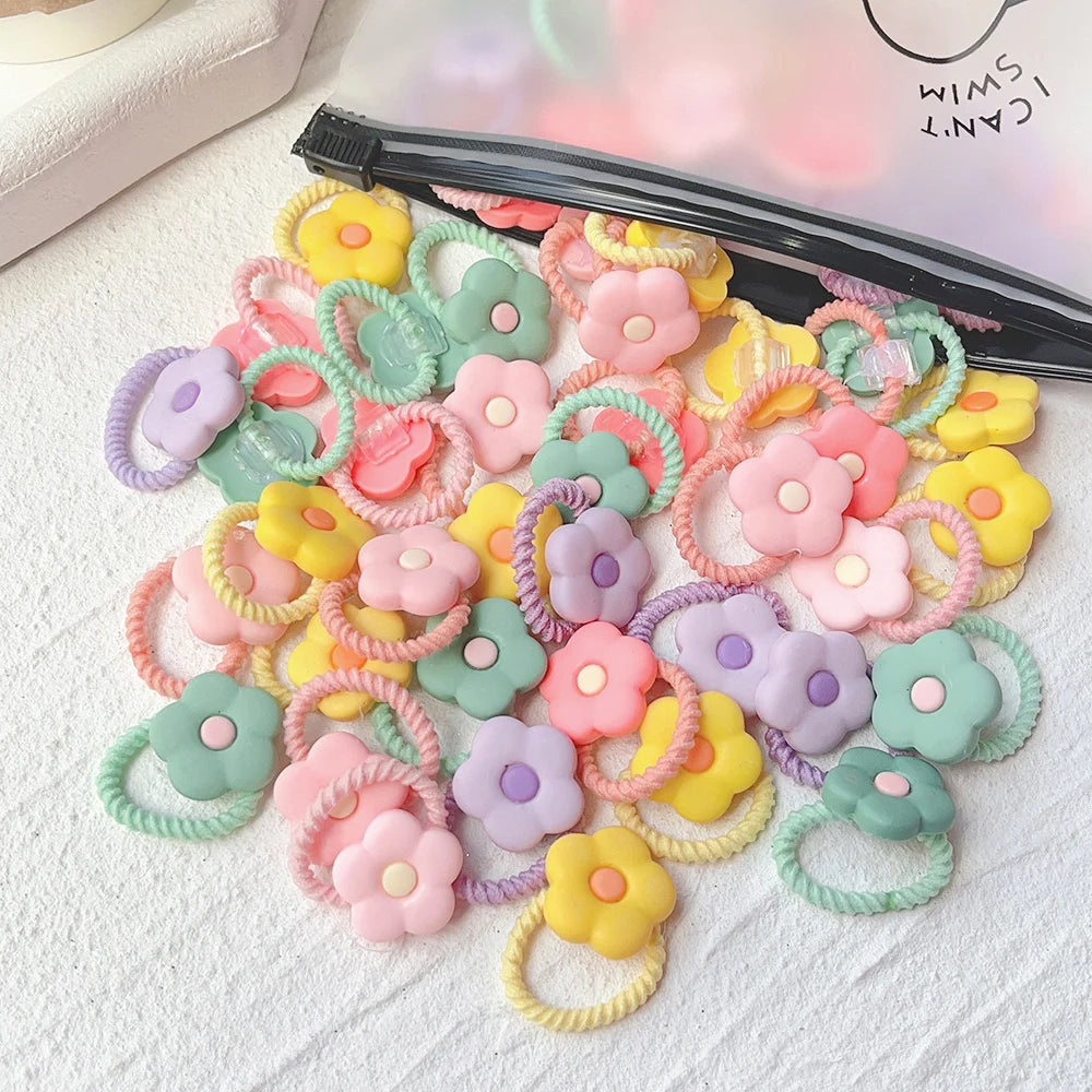 10Pcs Cartoon Hairbands Set for Girl