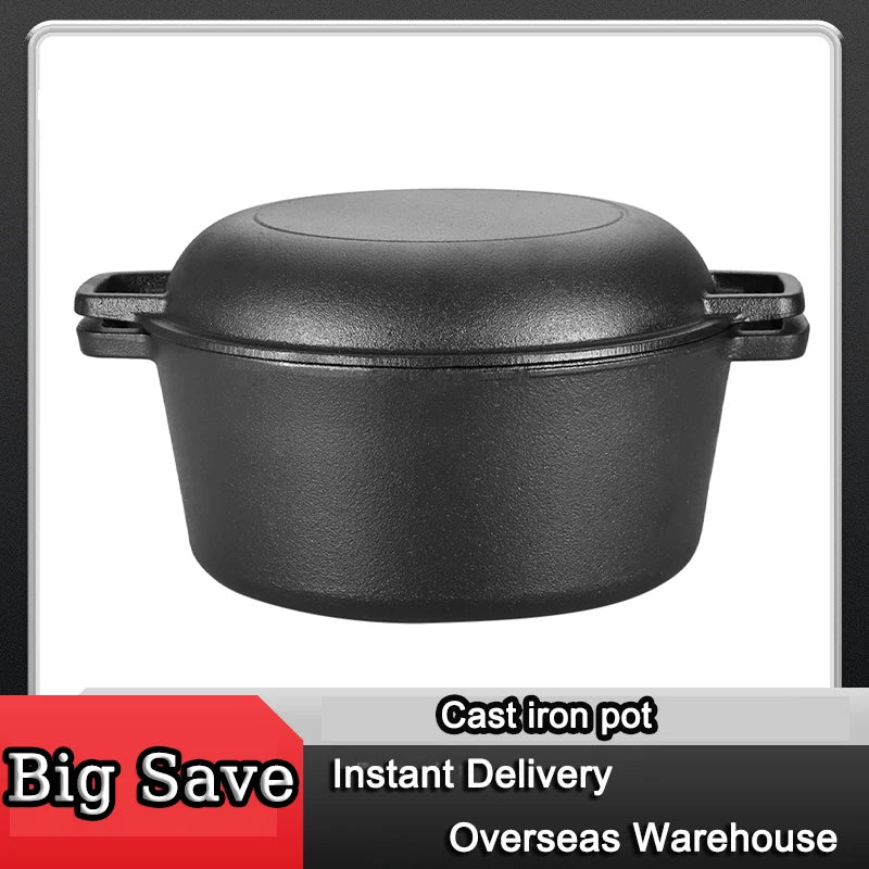 Cast iron pot dual-use overseas warehouse monopoly