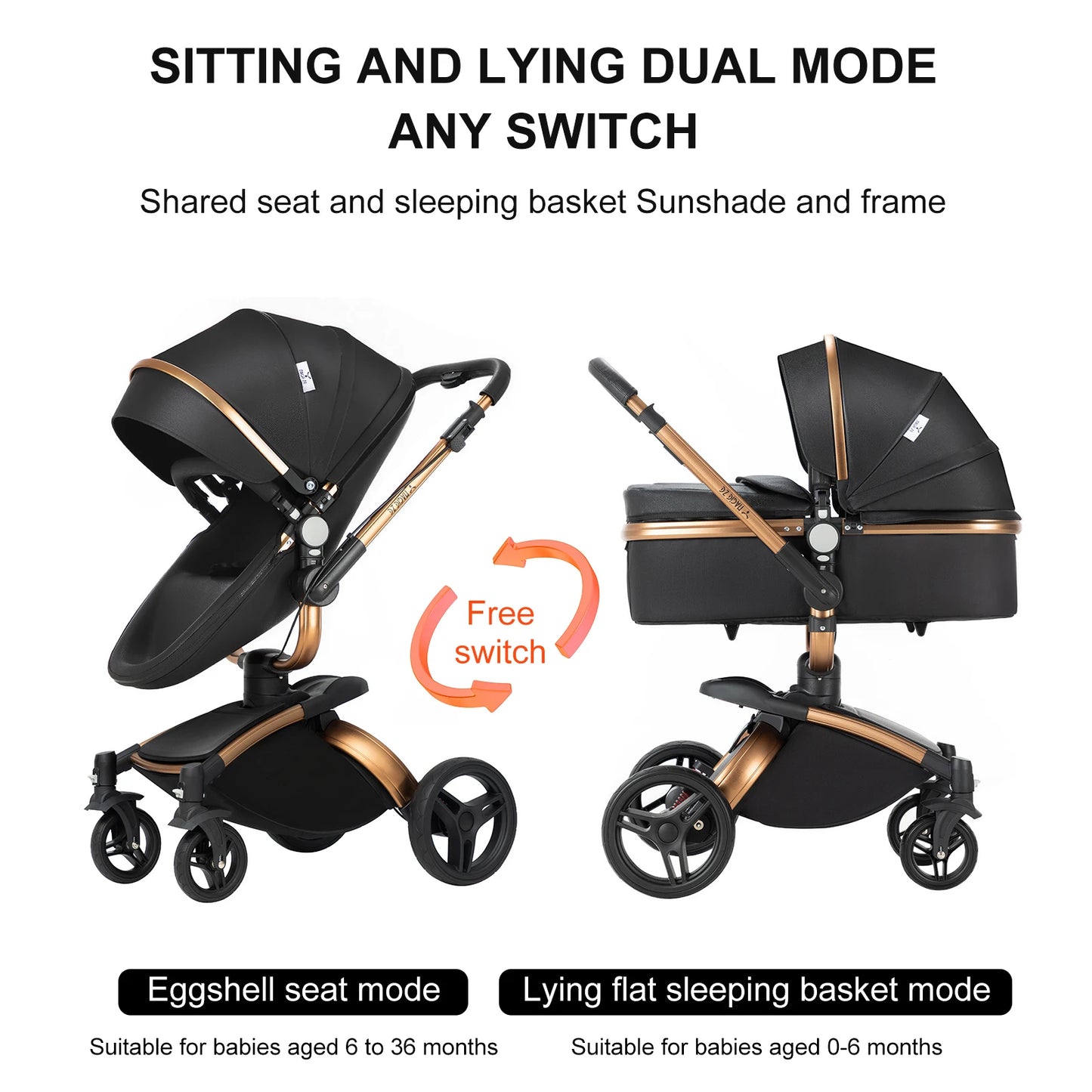 Newborn Stroller Baby Carriage High Quality