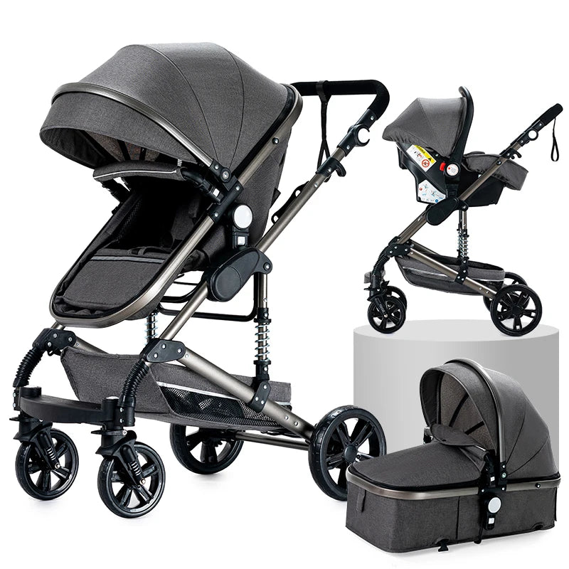 3 in 1 Strollers Baby Trolley