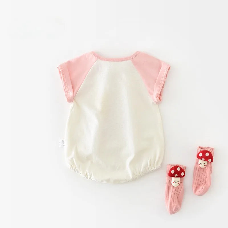 Newborn Summer Outfit Bodysuits.