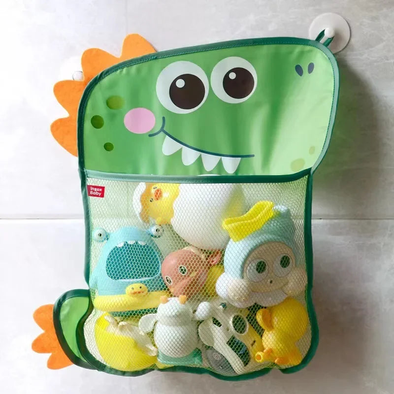 Baby Shower Bath Toys Storage Mesh with Strong Suction Cups