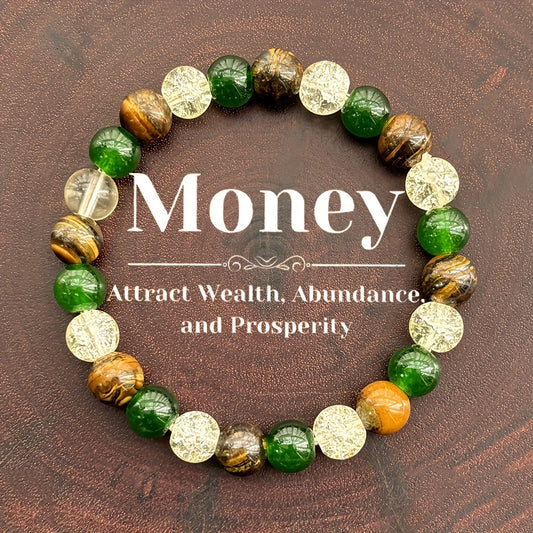 Prosperity & Abundance Wrist Mara - Tiger's Eye Beaded Bracelet for Wealth, Strength, and Success