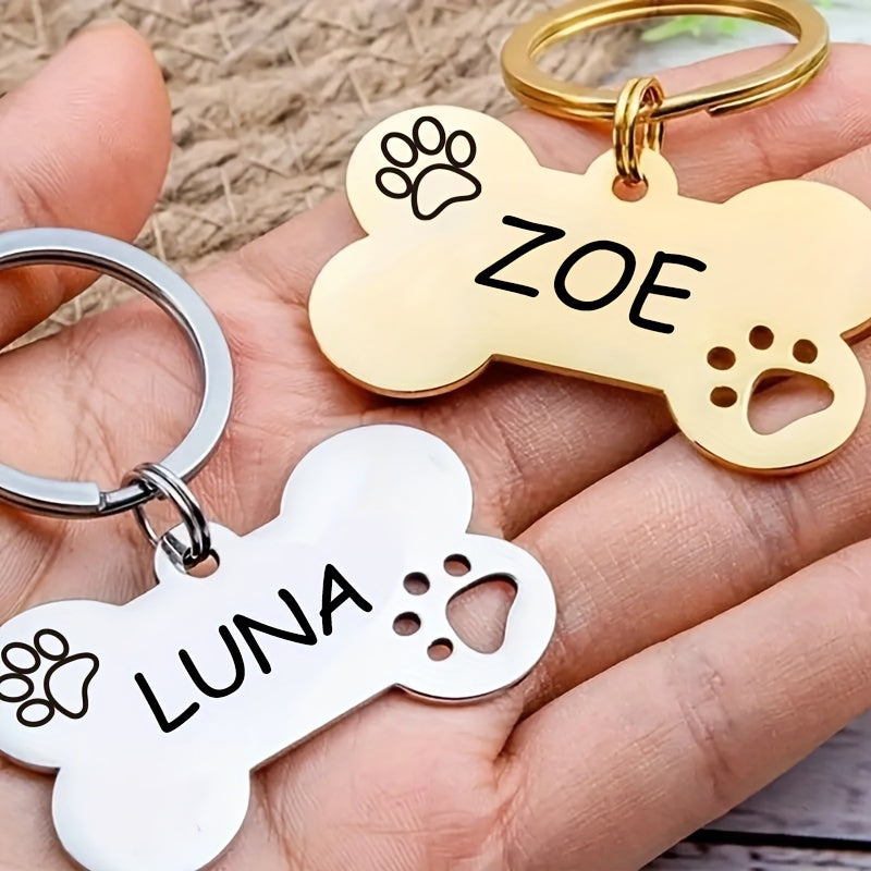Customized Pet Tag [golden/Silvery]-C3