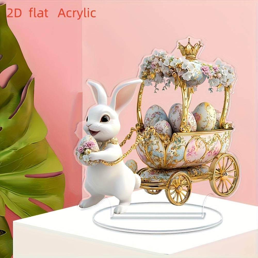 [2D Flat] Easter, Suitable for Home, Cafe And Office Desktop Decoration, Perfect As a Holiday Gift Or Birthday Gift.