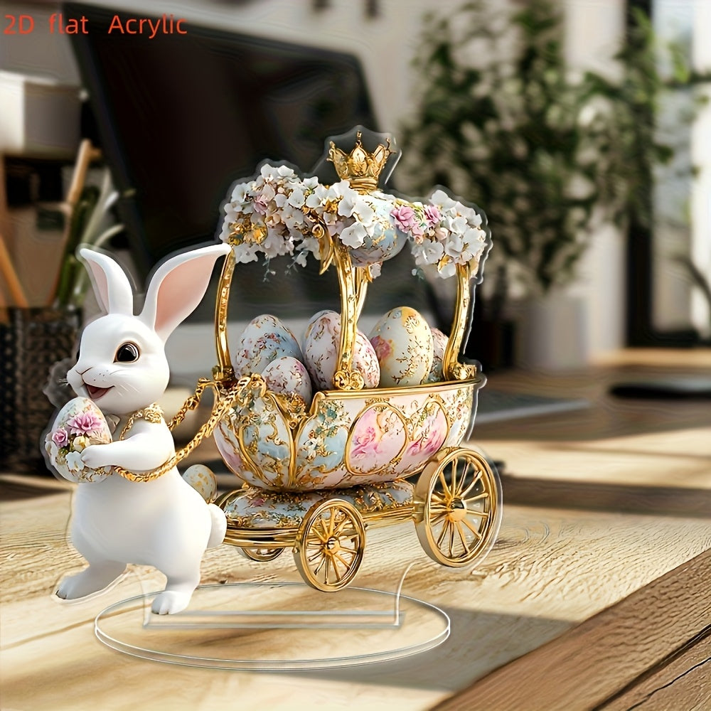 [2D Flat] Easter, Suitable for Home, Cafe And Office Desktop Decoration, Perfect As a Holiday Gift Or Birthday Gift.