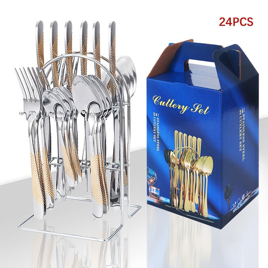 Set Tacâmuri Royal Crown 24 piese