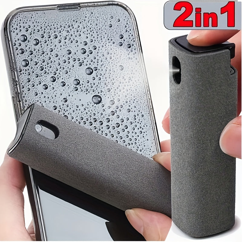 Spray 2-în-1 Reutilizabil pentru Curățarea Ecranelor – Design Modern, 10ml