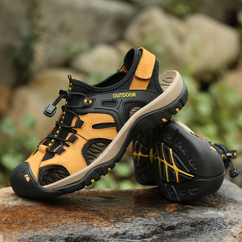 Outdoor Adventures, Men'S Breathable Hiking Sandals