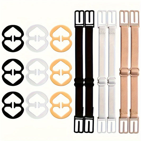 15pcs Bra Back Clasp & Bra Strap Clips