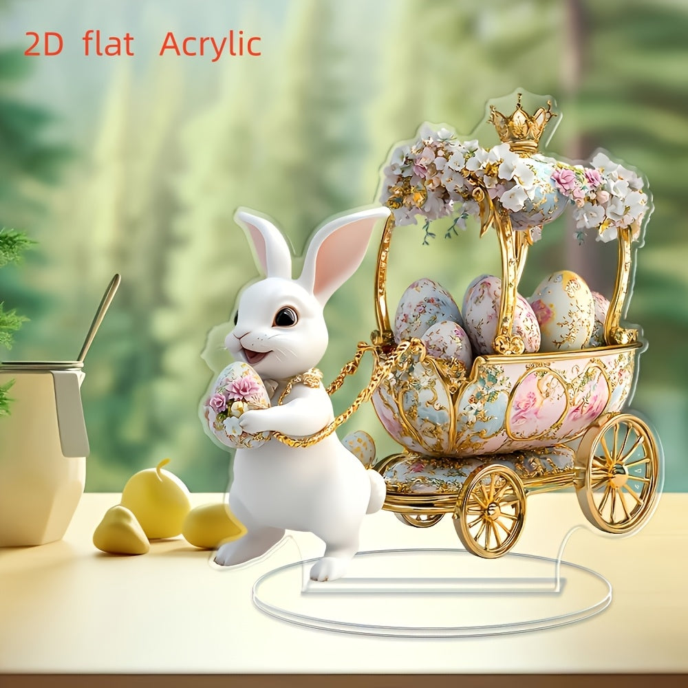 [2D Flat] Easter, Suitable for Home, Cafe And Office Desktop Decoration, Perfect As a Holiday Gift Or Birthday Gift.